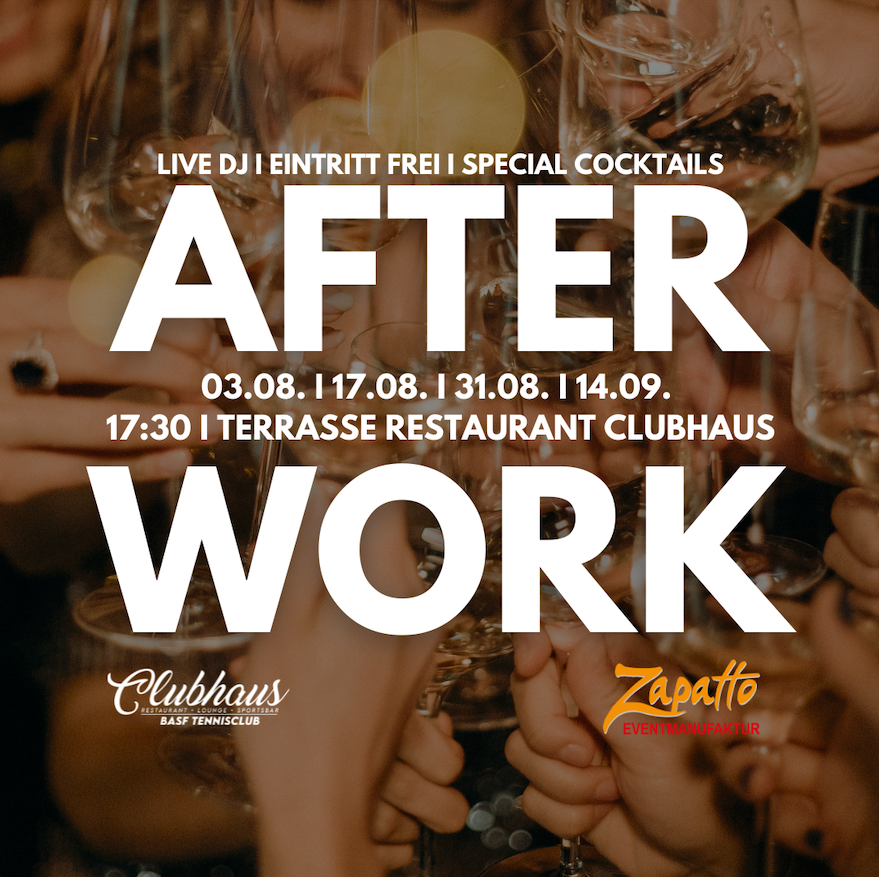 After-Work-Event mit anstoßenden Sektgläsern